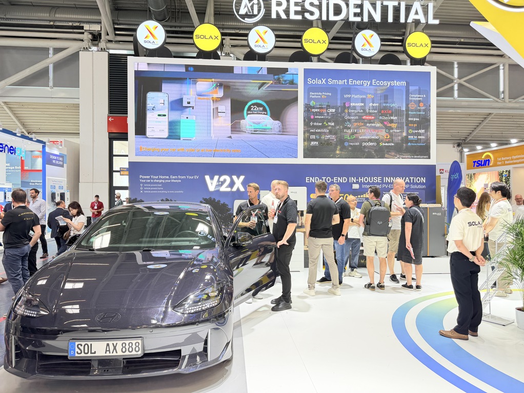 SolaX, Intersolar Europe fuarına katılıyor.